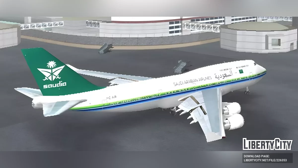 Saudia Boeing 747 / GTA San Andreas (iOS, Android)