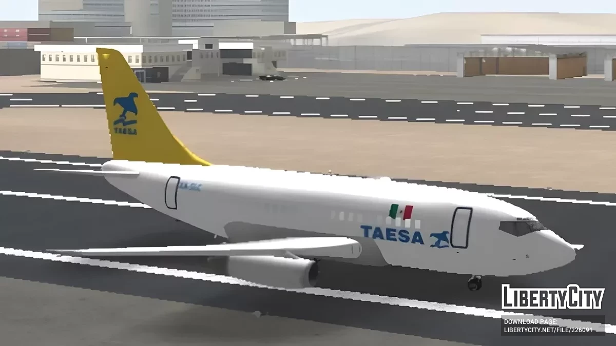 Taesa Boeing 737-200 / GTA San Andreas (iOS, Android)