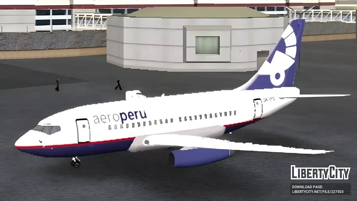 Aeroperu Boeing 737-200 / GTA San Andreas (iOS, Android)