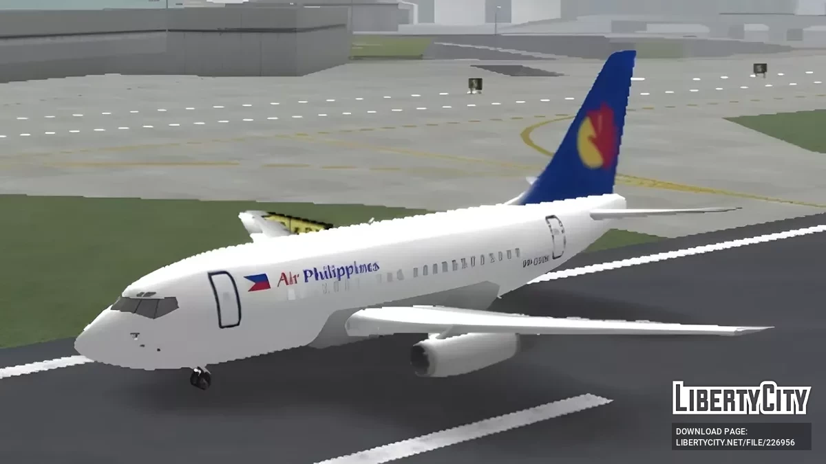 Air Philippines Boeing 737-200 / GTA San Andreas (iOS, Android)