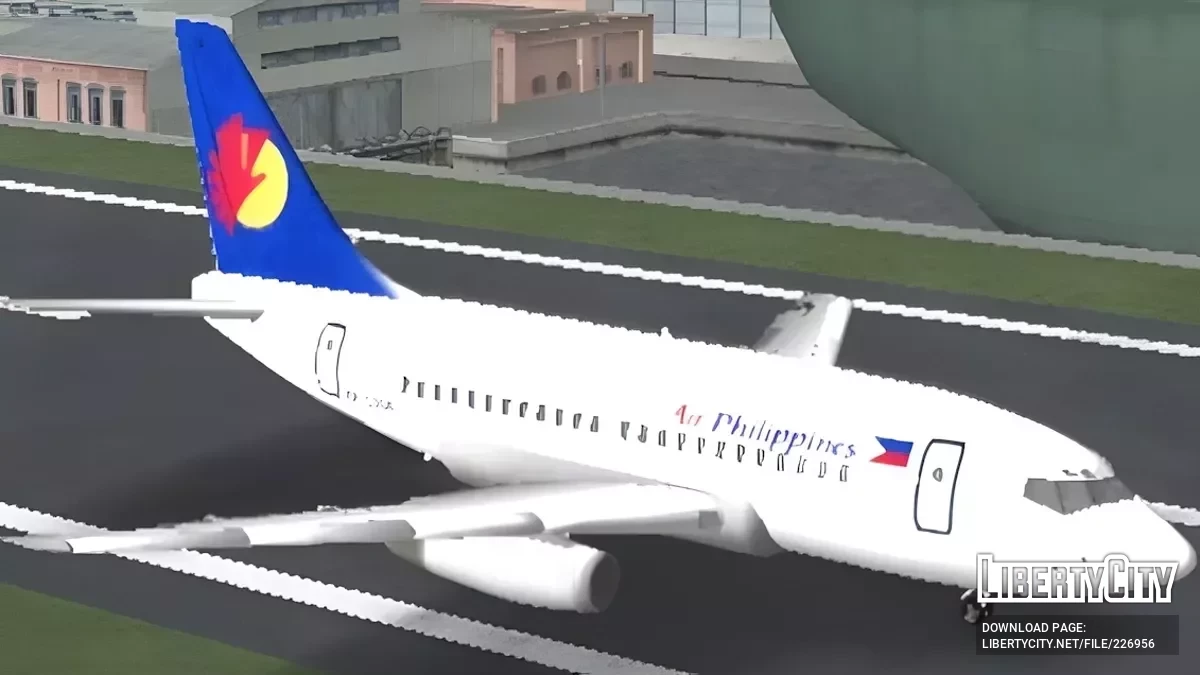 Air Philippines Boeing 737-200 / GTA San Andreas (iOS, Android)