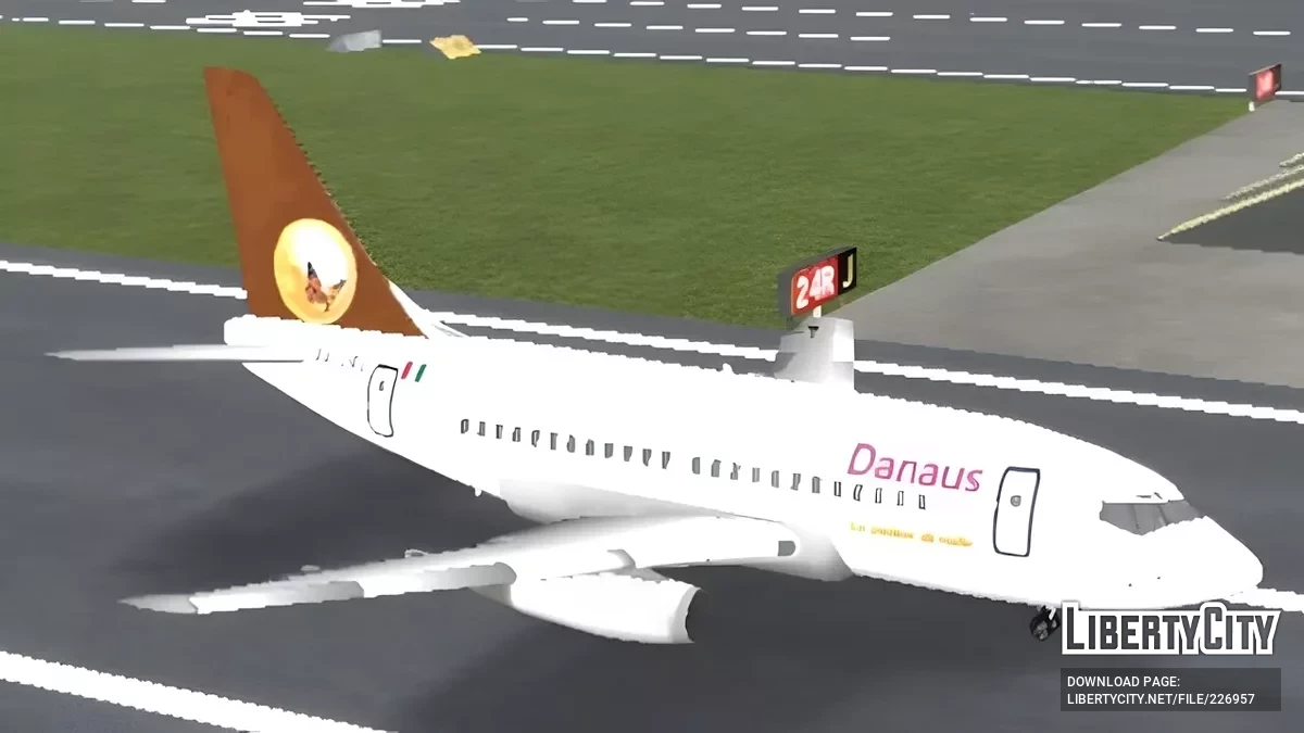 Danaus Boeing 737-200 / GTA San Andreas (iOS, Android)