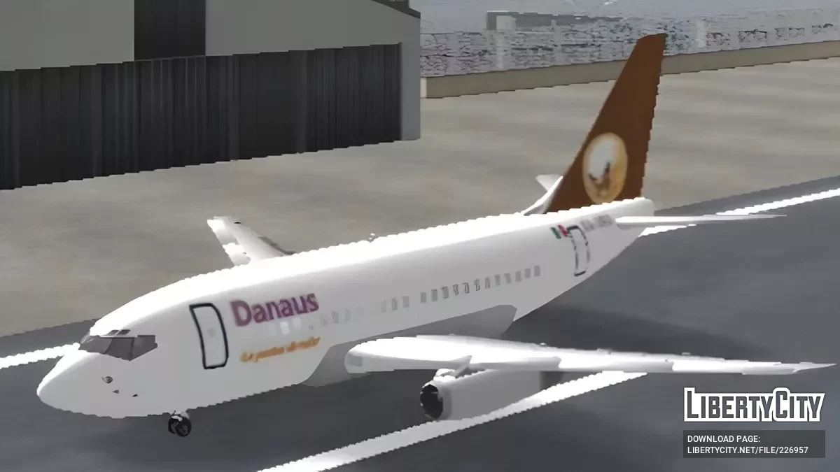 Danaus Boeing 737-200 / GTA San Andreas (iOS, Android)