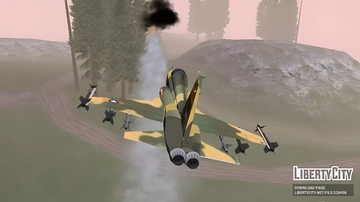 Northrop F-5 South Vietnam Air Force (PC/Mobile) / GTA San Andreas (iOS, Android)