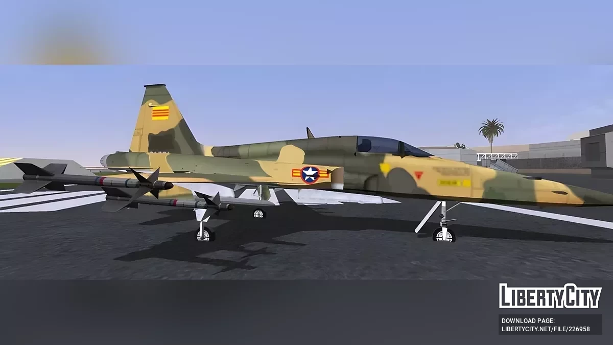 Northrop F-5 South Vietnam Air Force (PC/Mobile) / GTA San Andreas (iOS, Android)