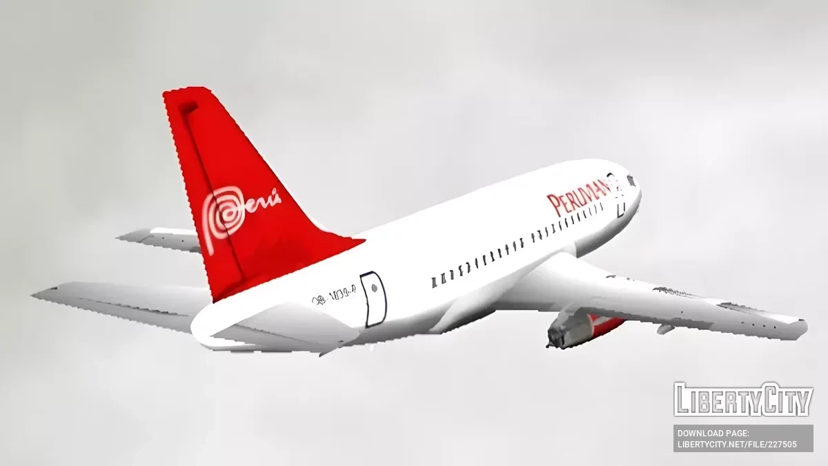 Peruvian Airlines Boeing 737-200 / GTA San Andreas (iOS, Android)
