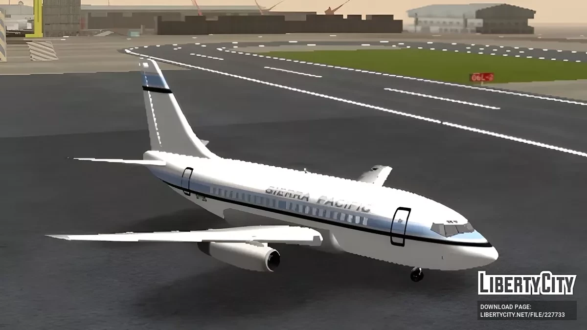 Sierra Pacific Boeing 737-200 / GTA San Andreas (iOS, Android)