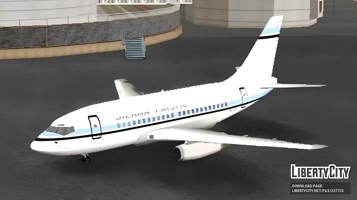 Sierra Pacific Boeing 737-200 / GTA San Andreas (iOS, Android)