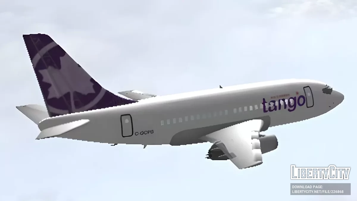Tango Boeing 737-200 / GTA San Andreas (iOS, Android)