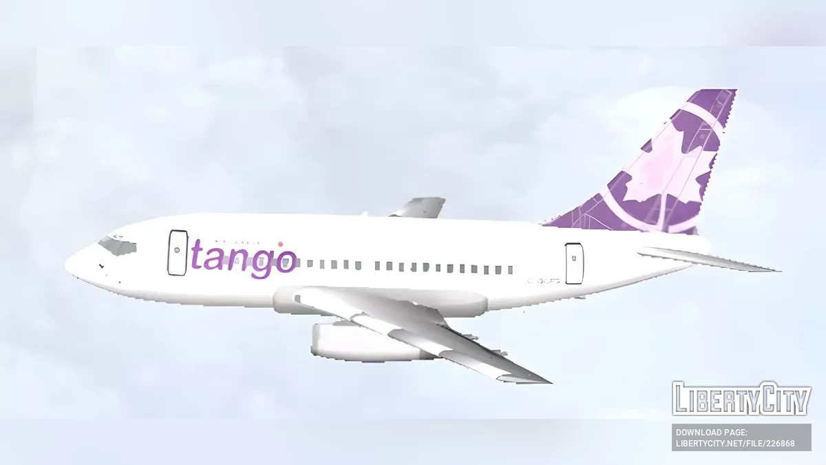 Tango Boeing 737-200 / GTA San Andreas (iOS, Android)