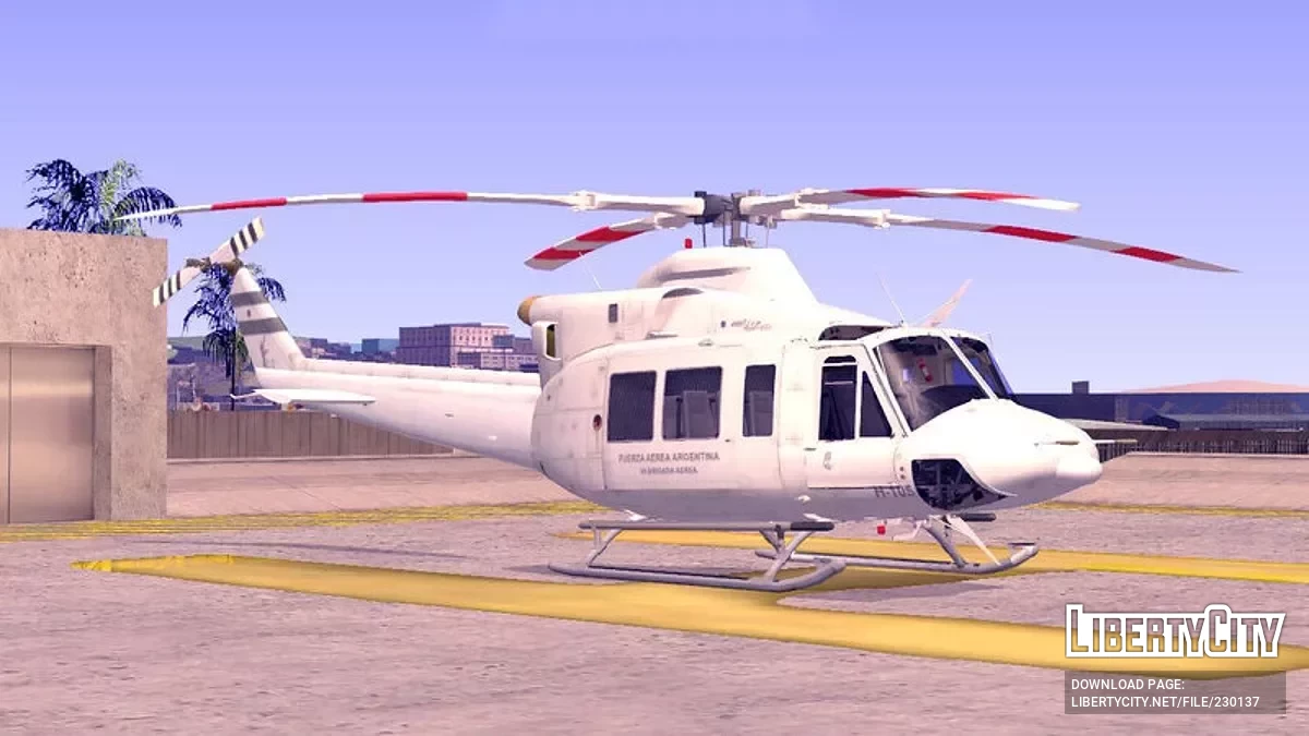Bell 412 Fuerza Aérea Argentina / GTA San Andreas (iOS, Android)