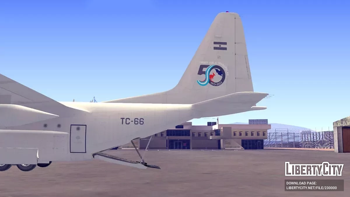 C-130 Fuerza Aérea Argentina / GTA San Andreas (iOS, Android)