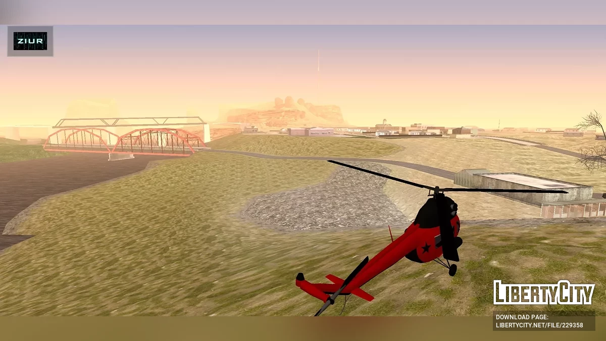 МИ-8 [Только DFF] / GTA San Andreas (iOS, Android)