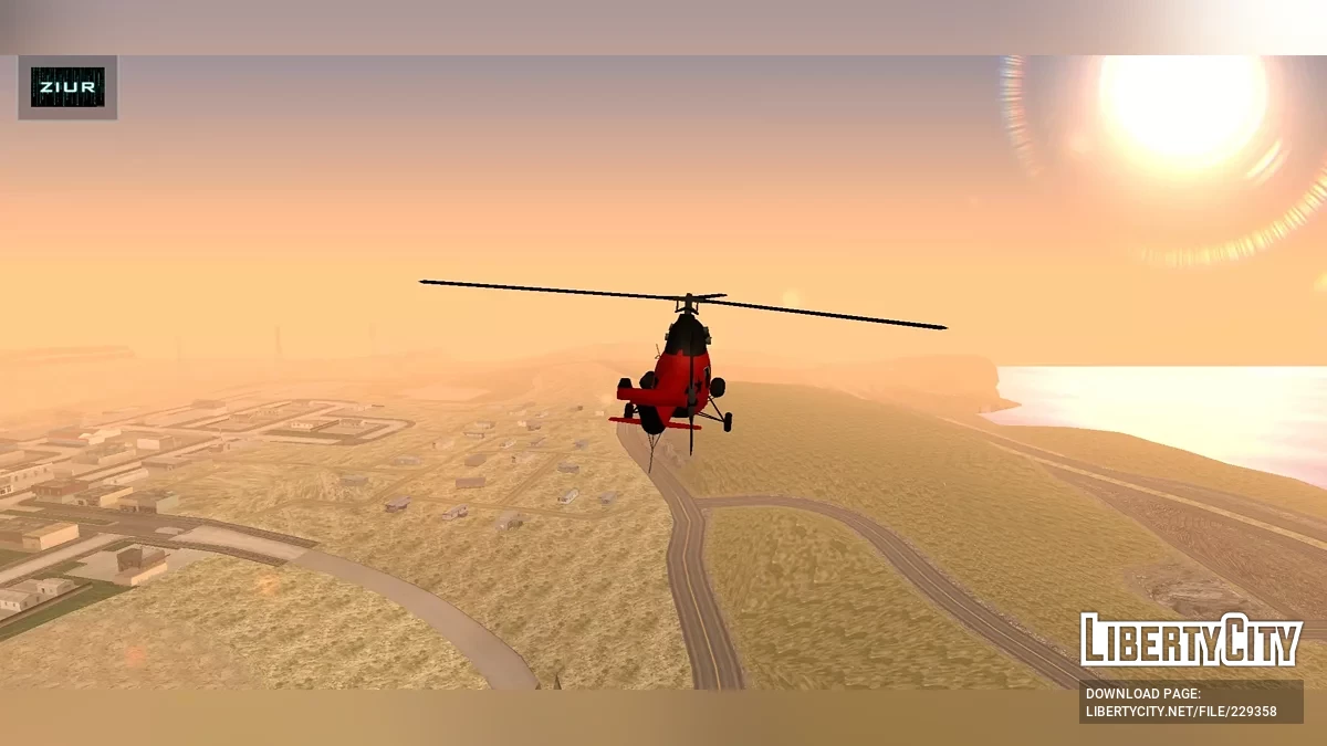 МИ-8 [Только DFF] / GTA San Andreas (iOS, Android)