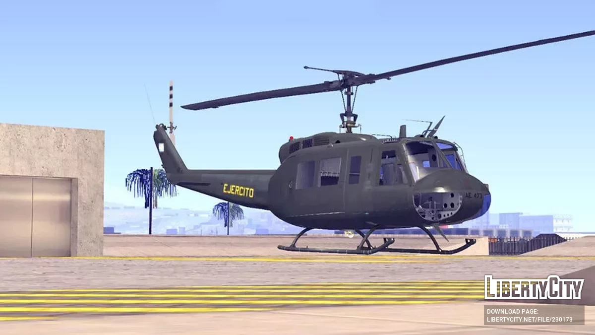UH-1H Ejército Argentino / GTA San Andreas (iOS, Android)