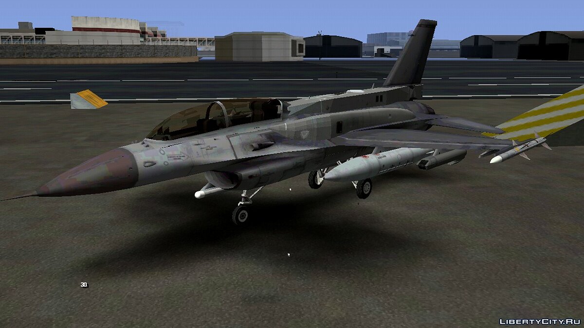 F-16D Block 60 для GTA San Andreas (iOS, Android) - Картинка #1