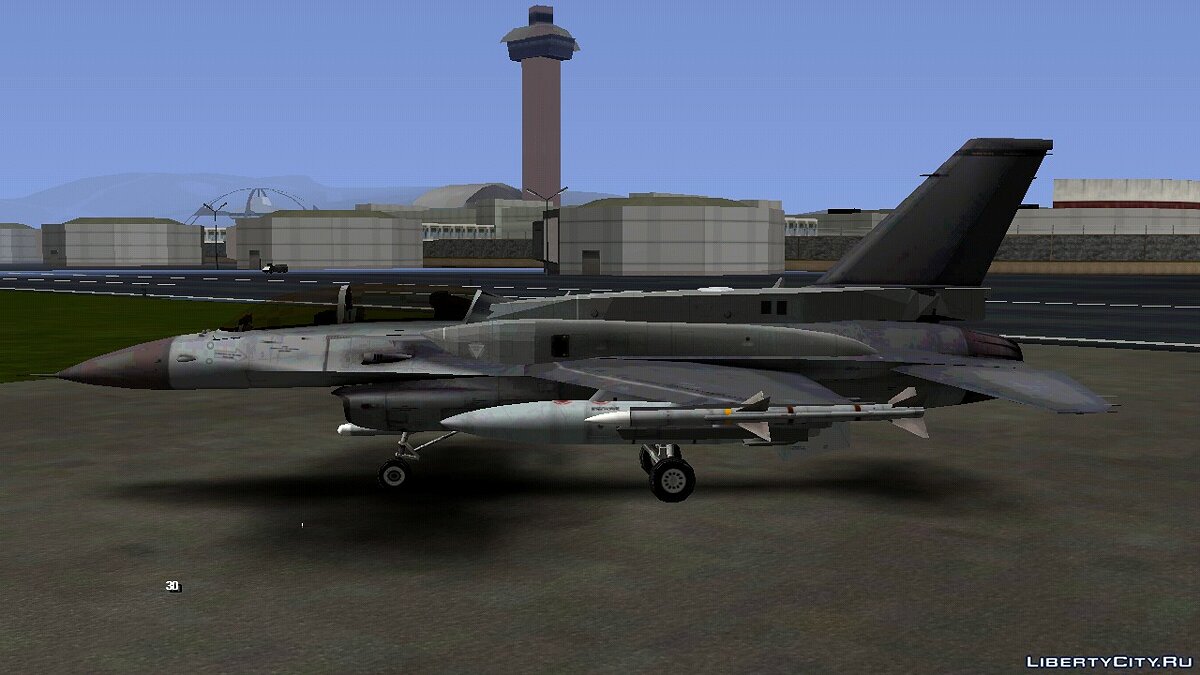 F-16D Block 60 для GTA San Andreas (iOS, Android) - Картинка #3