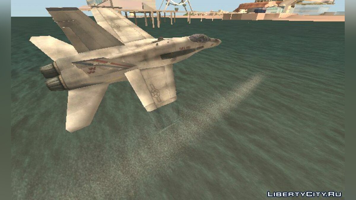 F-18 Hornet для GTA San Andreas (iOS, Android) - Картинка #2