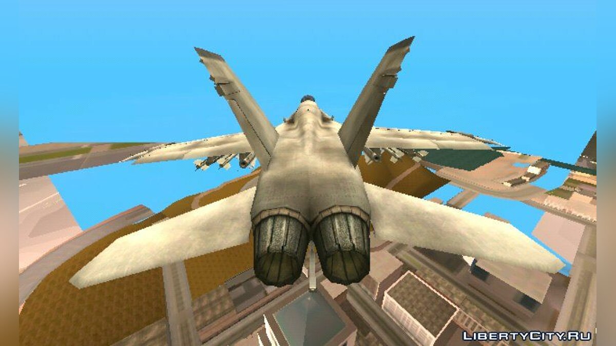 F-18 Hornet для GTA San Andreas (iOS, Android) - Картинка #5