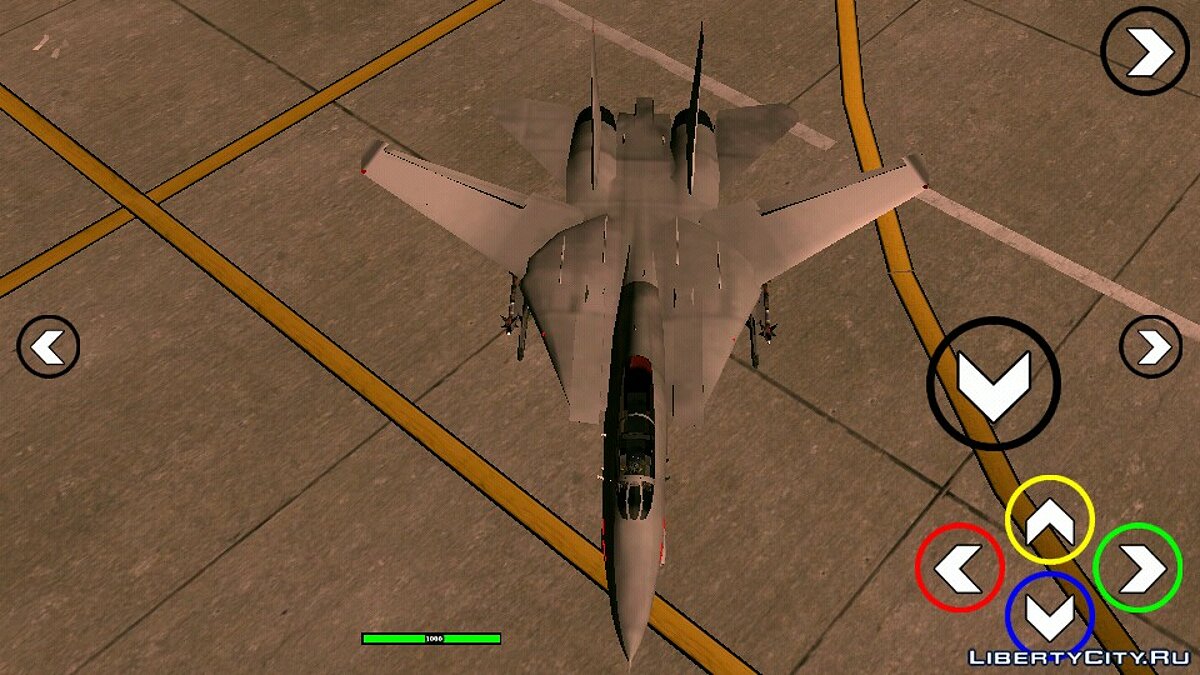 F-14 Hydra (тільки DFF) для GTA San Andreas (iOS, Android) - Картинка #2