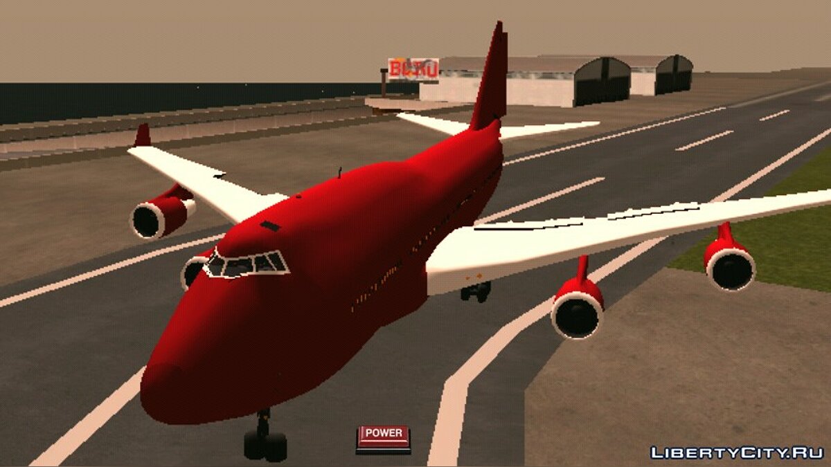 Boeing 747 для GTA San Andreas (iOS, Android) - Картинка #2