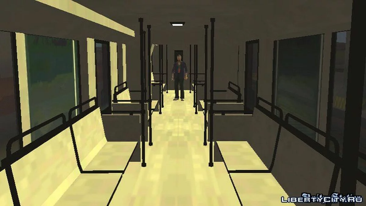 GTA V Transit Train Dff Only For Android / GTA San Andreas (iOS, Android)