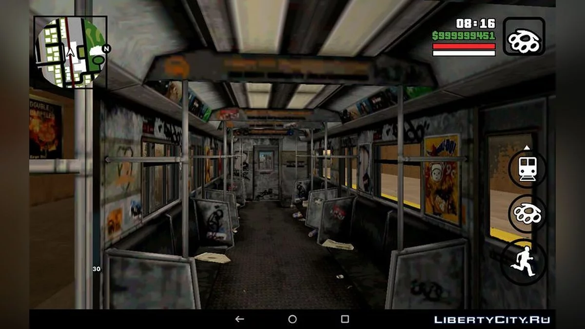 Метро из GTA 4 / GTA San Andreas (iOS, Android)