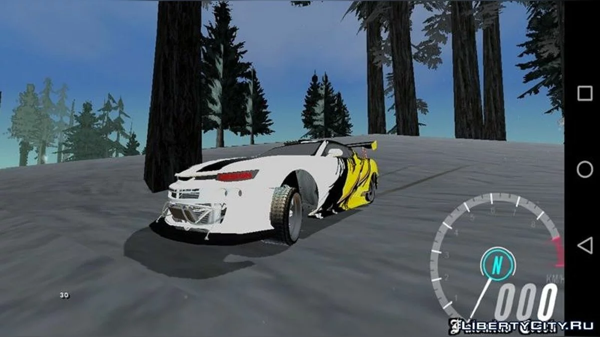 Зимние текстуры шин (машины от Rev_Groma) / GTA San Andreas (iOS, Android)