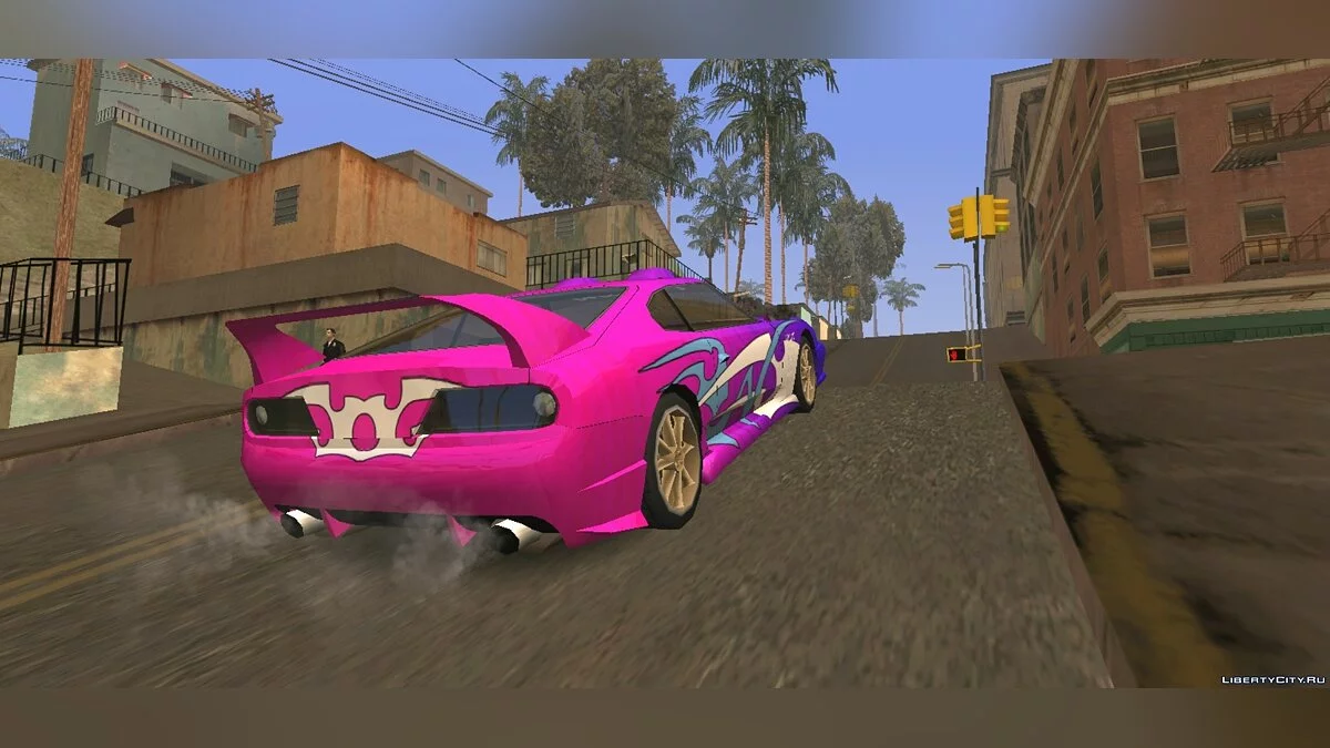 Ретекстур оригинального транспорта в HD / GTA San Andreas (iOS, Android)