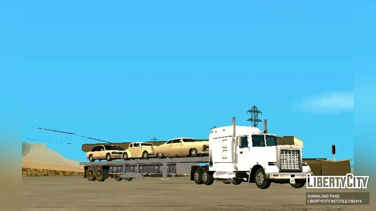 Буксируемый статический прицеп / GTA San Andreas (iOS, Android)