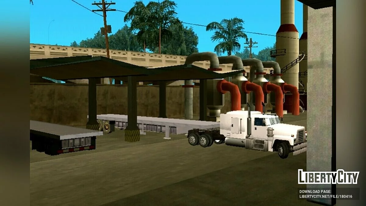 Буксируемый статический прицеп / GTA San Andreas (iOS, Android)