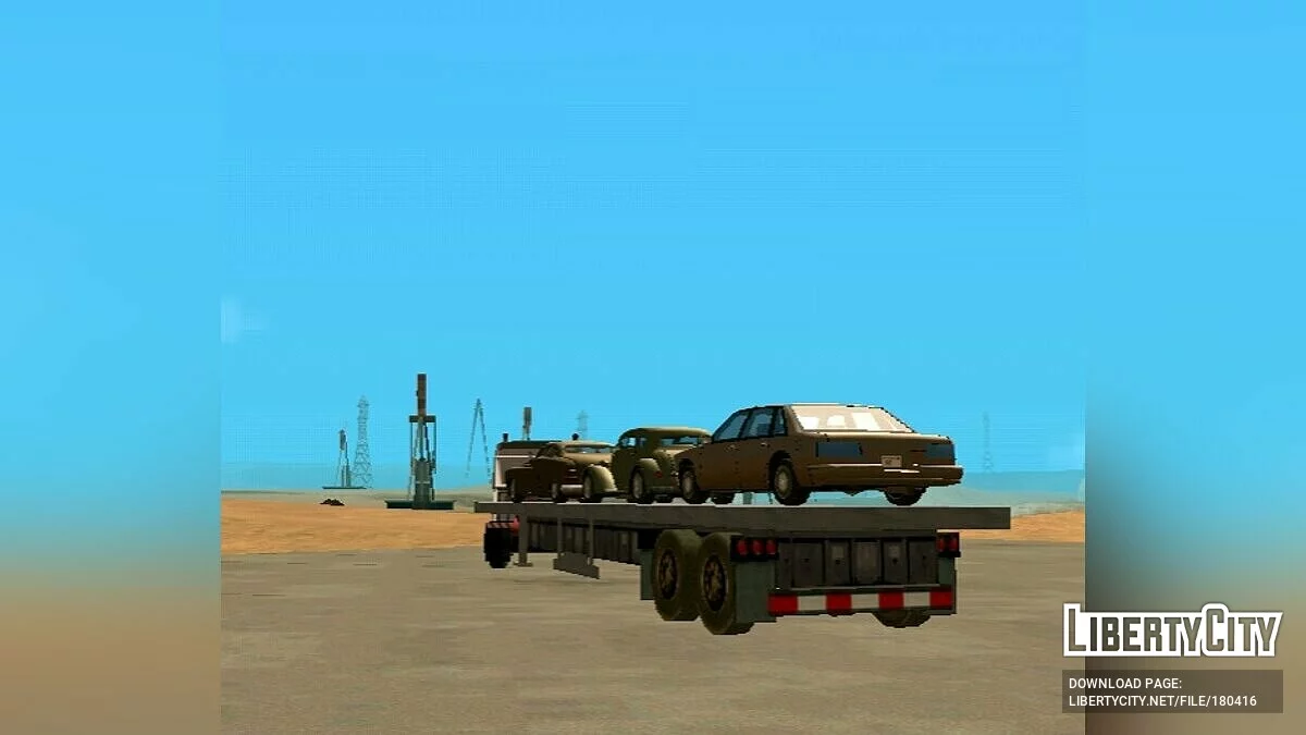 Буксируемый статический прицеп / GTA San Andreas (iOS, Android)