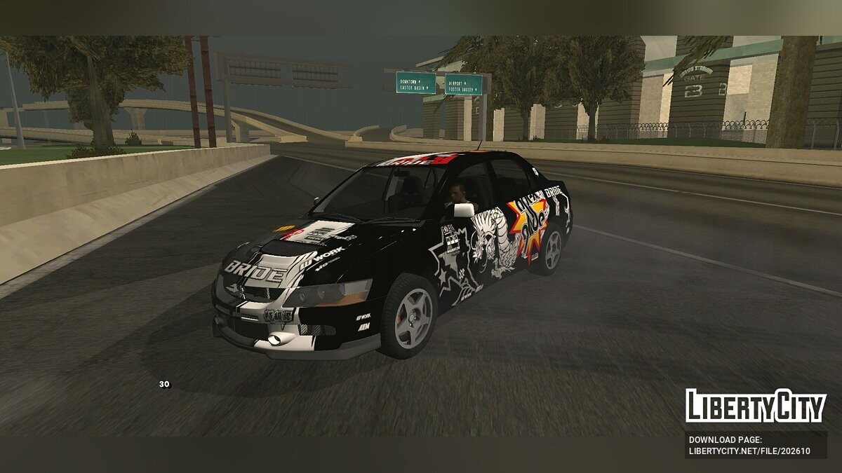 Скачать Mitsubishi Lancer Evo IX из NFS Prostreet для GTA San Andreas (iOS,  Android)