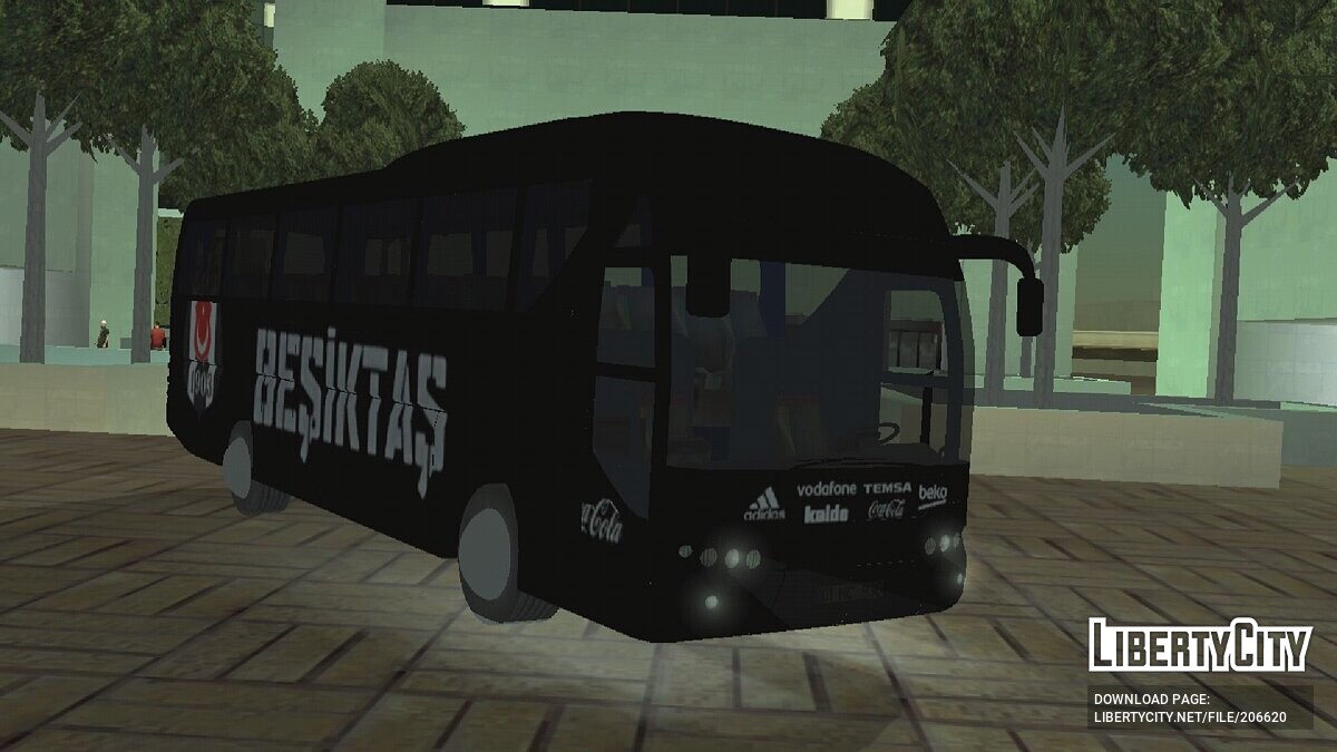 Замена bus.dff в GTA San Andreas (iOS, Android) (44 файла)