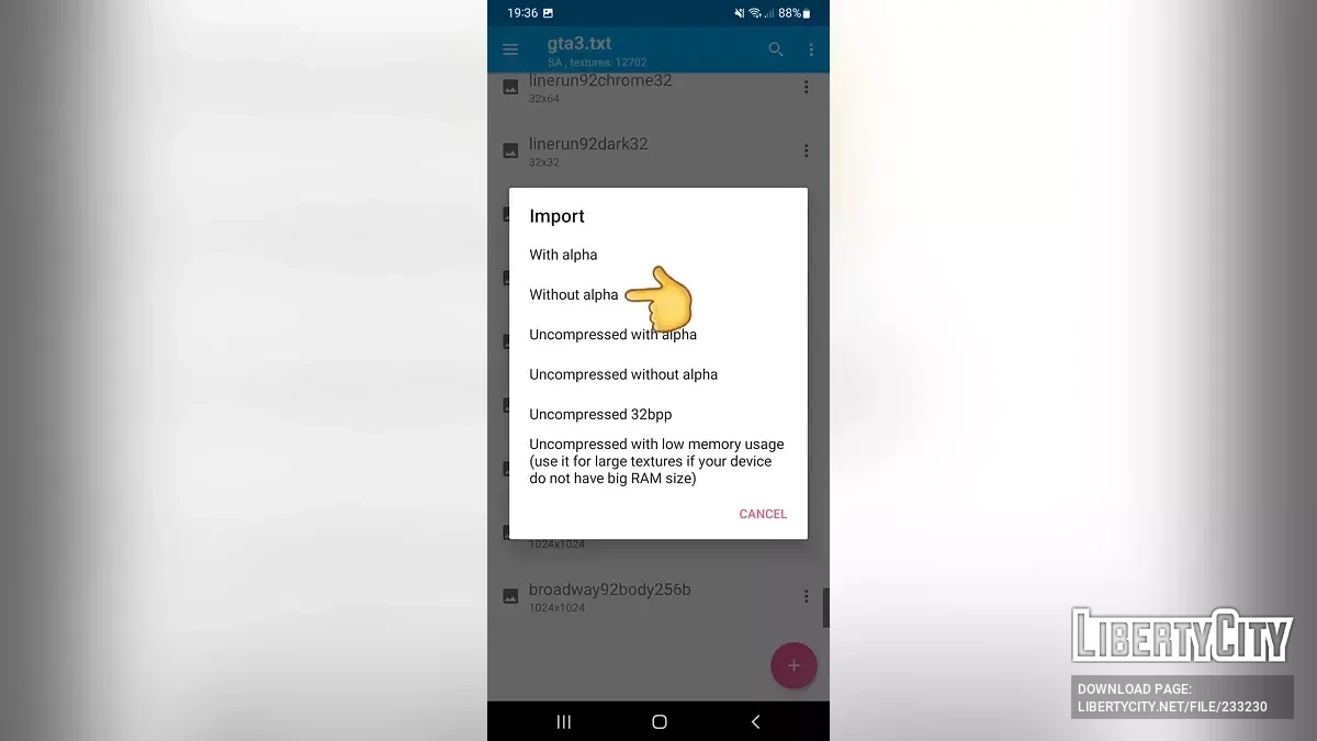 Новая аэрография для Broadway / GTA San Andreas (iOS, Android)