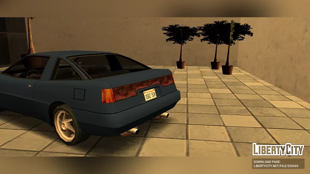 Улучшенные номерные знаки / GTA San Andreas (iOS, Android)