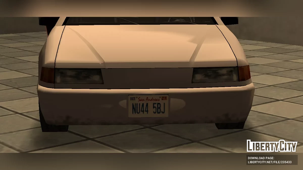 Улучшенные номерные знаки / GTA San Andreas (iOS, Android)