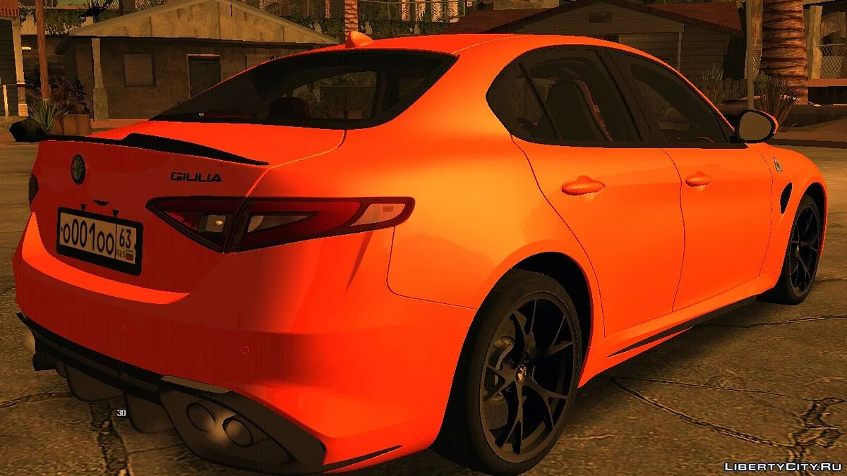 Alfa Romeo Guilia / GTA San Andreas (iOS, Android)