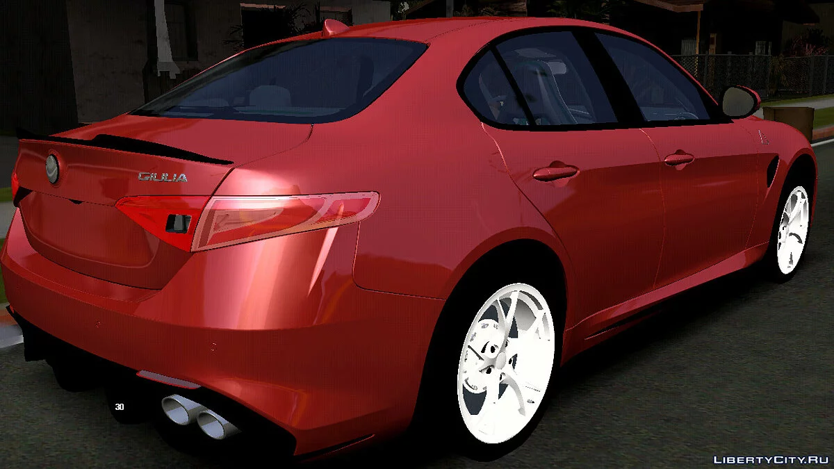 Alfa Romeo Giulia Quadrifoglio (только DFF) / GTA San Andreas (iOS, Android)