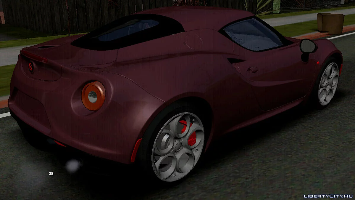 Alfa Romeo 4C (только DFF) / GTA San Andreas (iOS, Android)
