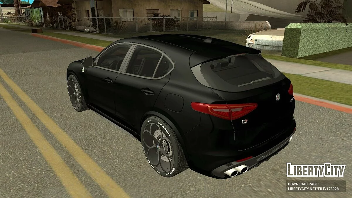 Alfa Romeo Stelvio 2019 / GTA San Andreas (iOS, Android)