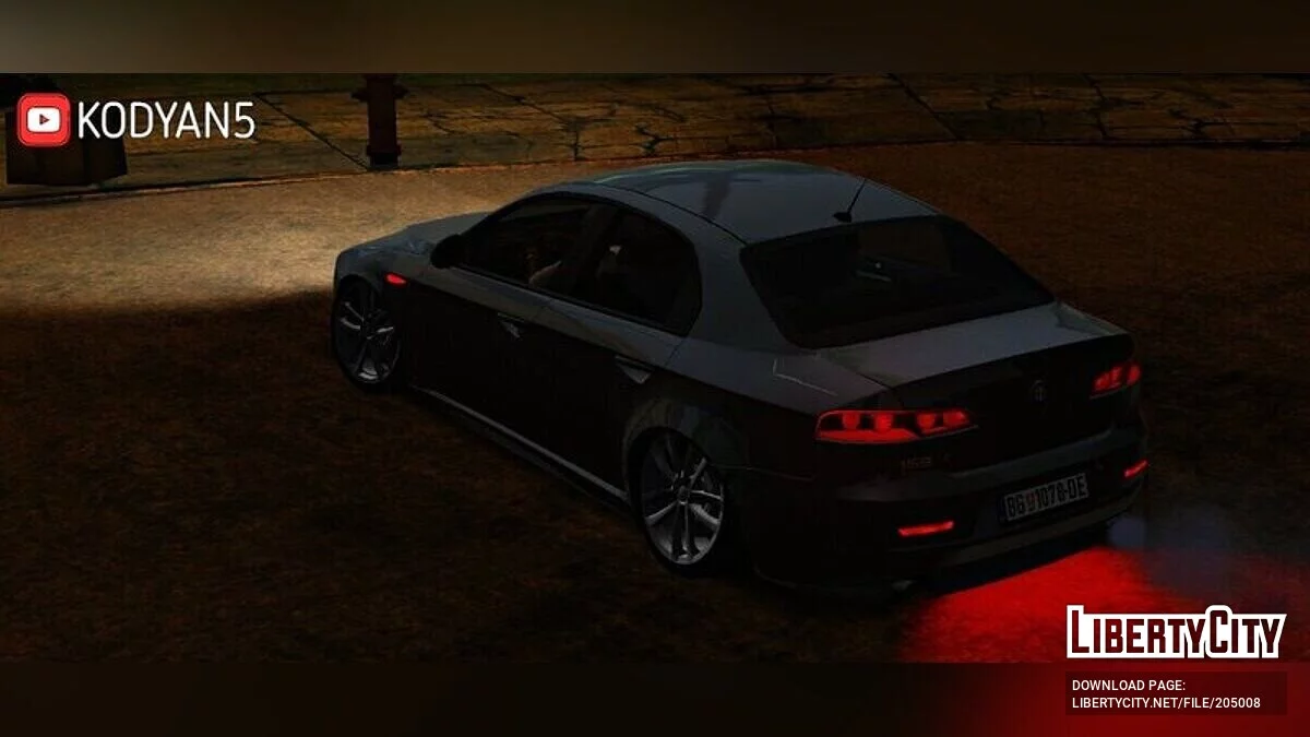 Alfa Romeo 159 / GTA San Andreas (iOS, Android)