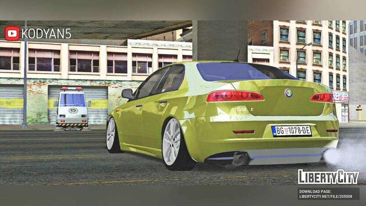 Alfa Romeo 159 / GTA San Andreas (iOS, Android)