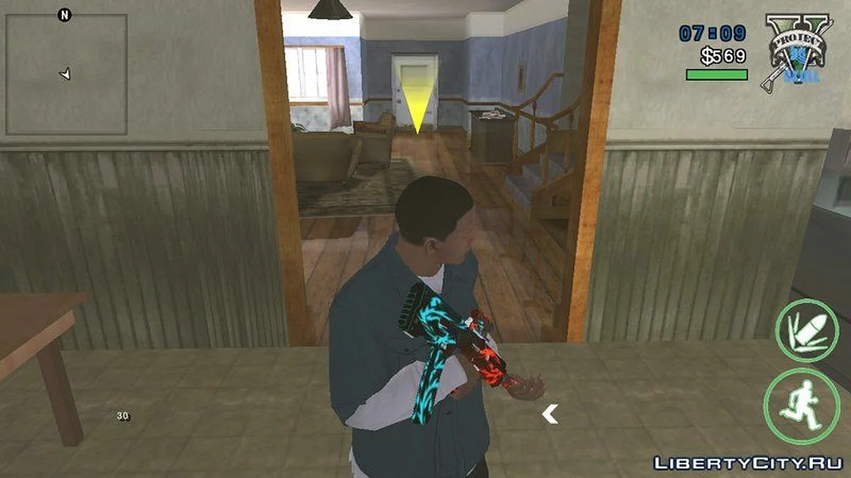 Винтовка Дракон / GTA San Andreas (iOS, Android)