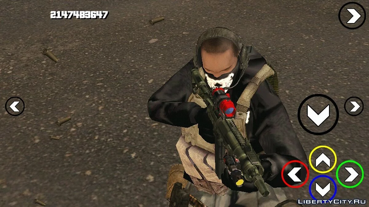 M4 Carbine Rifle (только DFF) / GTA San Andreas (iOS, Android)