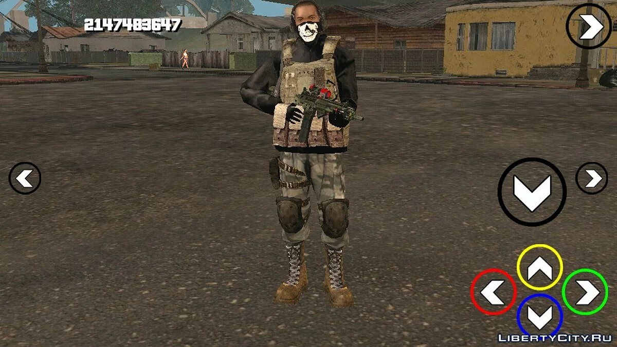 M4 Carbine Rifle (только DFF) / GTA San Andreas (iOS, Android)