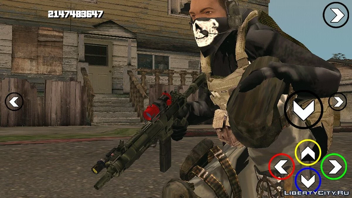 M4 Carbine Rifle (только DFF) / GTA San Andreas (iOS, Android)