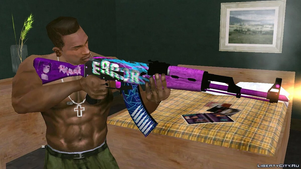 AK-47 Aesthetic Bruh / GTA San Andreas (iOS, Android)