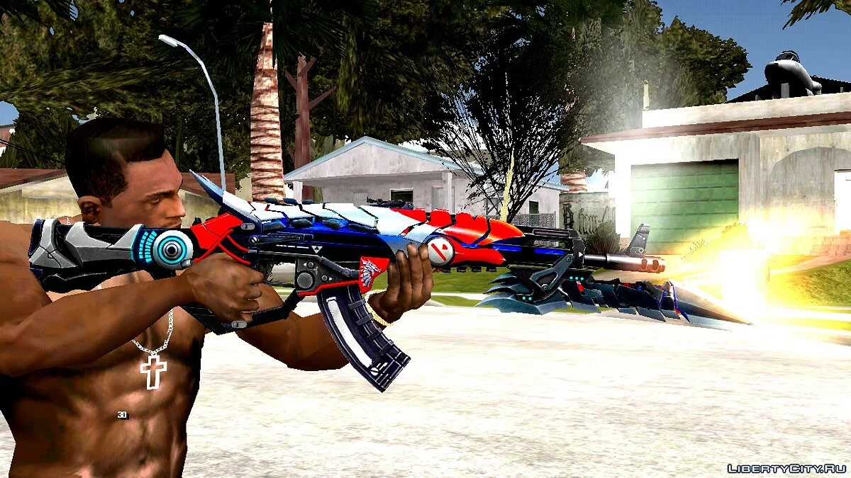 AK-47 Hero Alpha / GTA San Andreas (iOS, Android)