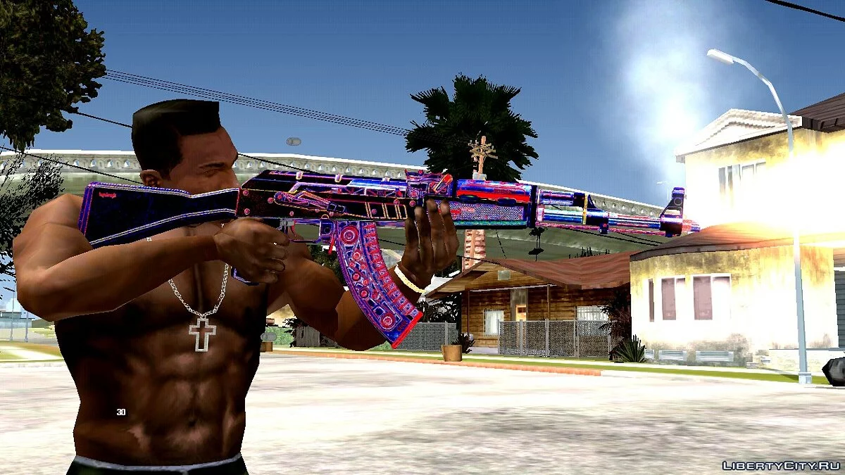 AK-47 Phantom Phenom / GTA San Andreas (iOS, Android)